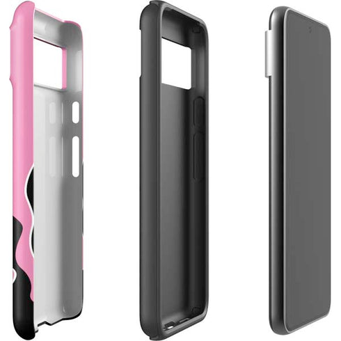 Pink Flames Google Pixel 8 Pro Impact Case